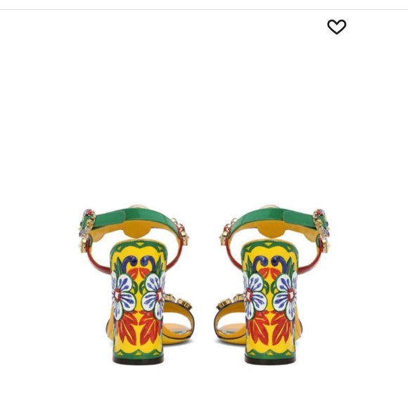 DOLCE AND GABBANA Crystal Rhinestone Embellished Rainbow shoes RARE - Picture 3 of 6